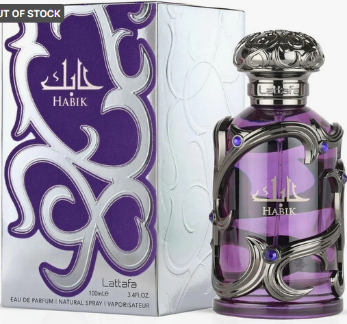 Lattafa Habik for Men Edp 3.4 Oz Spray