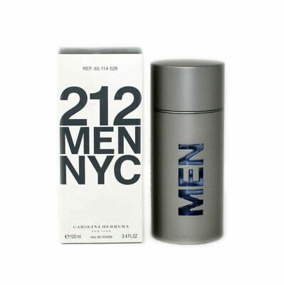 Carolina Herrera 212 Men's EDT Spray 3.4 Oz Tester 