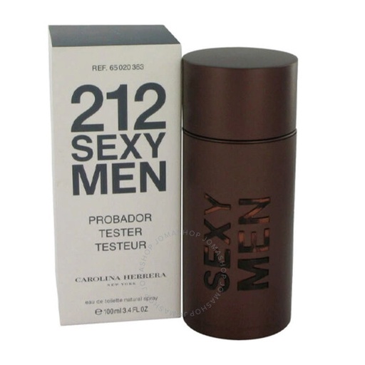 Carolina Herrera 212 SEXY Men's 3.4 Oz Tester