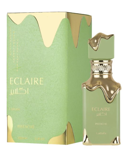 Lattafa Eclaire Pistache Unisex EDP Spray 3.4 Oz